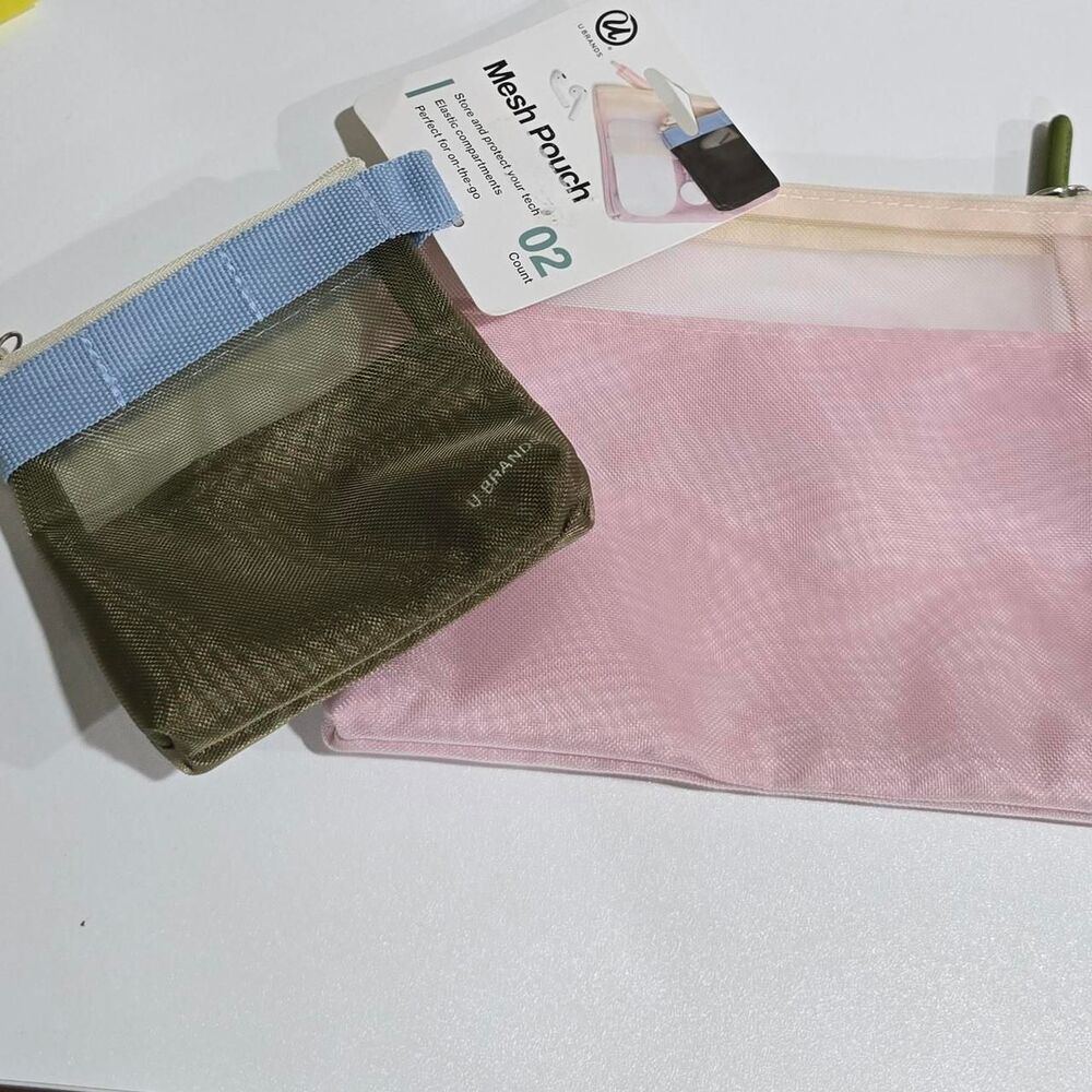 Multiuse Storage-and-organization pouches,